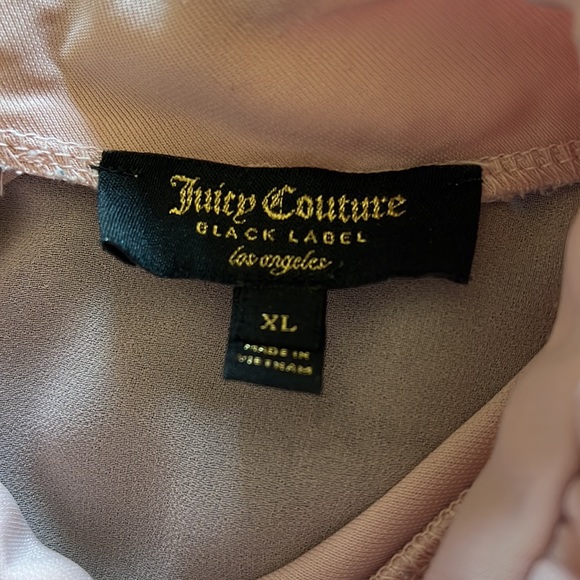 Soft pink mock turtleneck blouse - Picture 3 of 9